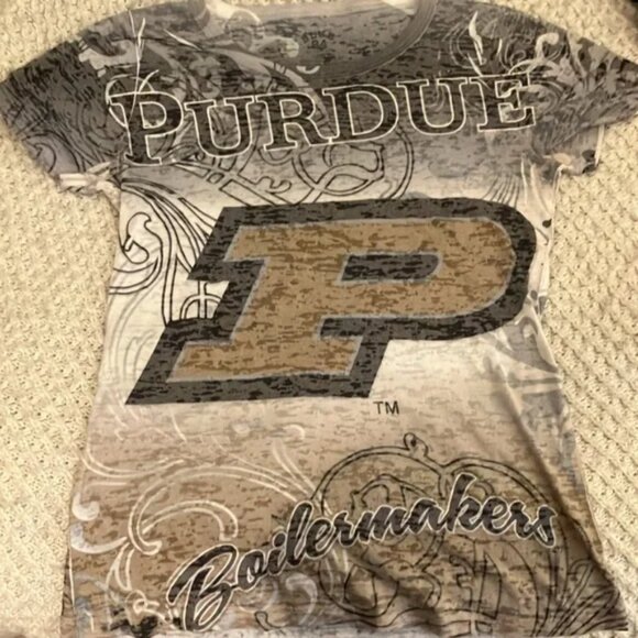 Blue 84 Brand Purdue Boilermakers T-Shirt Size Small - Picture 2 of 4